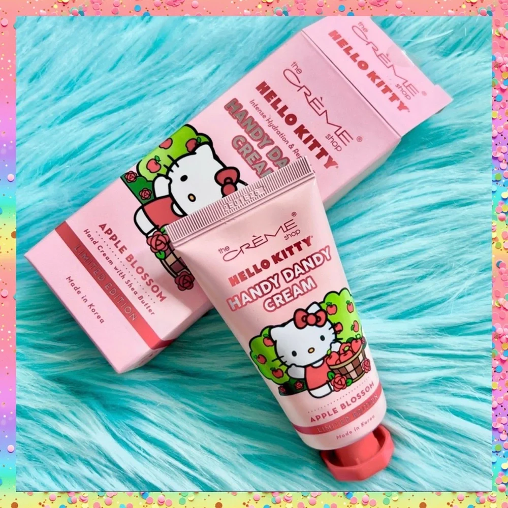 Crème Shop X Sanrio Apple Blossom Hello Kitty Limited Edition Hand Cream